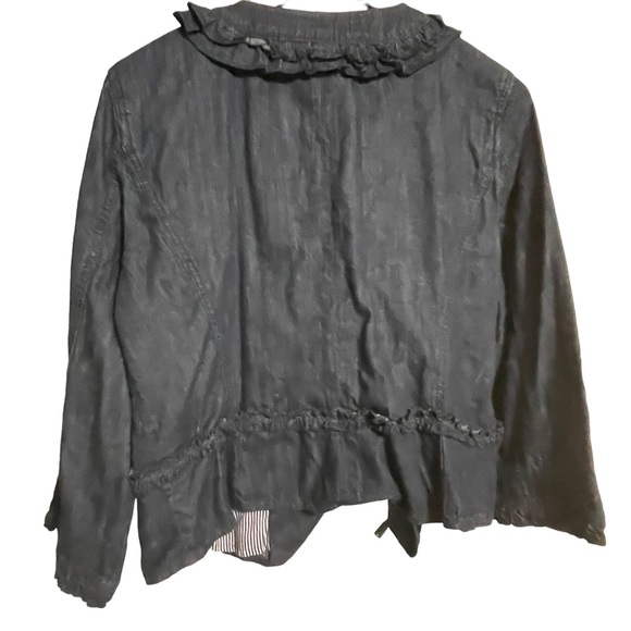 Ann Taylor LOFT Denim blazer/ jacket Size 14 - Picture 4 of 13